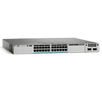 Cisco Catalyst WS-C3850-24U-E Gestionado Gigabit Ethernet (10/100/1000) Negro, Gris Switch - Switch de Red (Gestionado, Gigabit Ethernet (10/100/1000), Montaje en Rack)