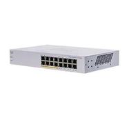 Cisco CBS110 No administrado L2 Gigabit Ethernet (10/100/1000) Energía sobre Ethernet (PoE) 1U Gris