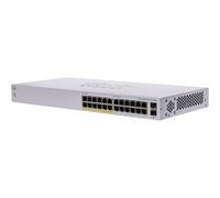 Cisco CBS110-24PP-UK Interruptor PoE Gigabit no gestionado de 24 puertos con protección de por vida