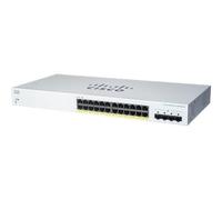 Cisco CBS220-24FP-4G Gestionado L2 Gigabit Ethernet (10/100/1000) Energía sobre Ethernet (PoE) Blanco
