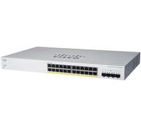 Cisco cbs220-24p-4x gestionado l2 gigabit ethernet (10/100/1000) energ
