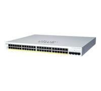Cisco CBS220-48P-4X Gestionado L2 Gigabit Ethernet (10/100/1000) Energía sobre Ethernet (PoE) Blanco