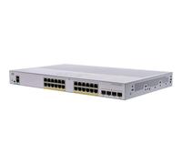 Cisco CBS250-24P-4G-EU Switch de Red 24 Puertos GE PoE 4 x SFP de 1 G Plata