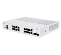 Cisco CBS350-16T-2G-EU switch Gestionado L2/L3 Gigabit Ethernet (10/100/1000) Plata