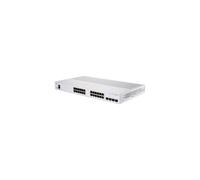 Cisco CBS350-24P-4X Conmutador Gigabit PoE+ de 24 puertos compatible con SFP+ de 195 W