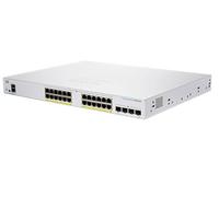 Cisco Switch gestionado Cisco Business CBS350-24P-4X | 24 puertos GE | PoE | 4 x SFP+ de 10 G | Protección limitada de por vida (CBS350-24P-4X)