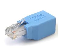 StarTech Rollover - Adaptador de Consola Cisco para Cable RJ45 Ethernet, Macho a Hembra