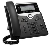 Cisco 7841 teléfono IP Negro, Plata 4 líneas LCD