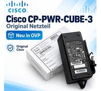 Cisco CP-PWR-CUBE-3 48V 0,38A Fuente de Alimentación P/N 341-0206 Para