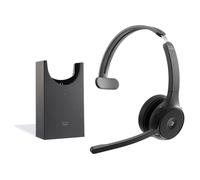 Cisco Headset 721 Wireless Supraaural Inalámbrico Bluetooth 5.0 Auricular Diadema Negro - 45h Batería, Cancelación Ruido, Optimizado para Webex