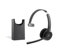 Cisco HS-WL-721-BUNAS-C Auricular inalámbrico Diadema Bluetooth 5.0 para Oficina, Supraaural, con cancelación de ruido, Certificado Webex, Negro Carbón