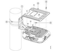 Cisco - kit de montaje (horizontal) para punto de acceso inalámbrico