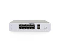 Cisco Meraki MS130-12X Interruptor L2 Gestionado con soporte PoE, 1U, aluminio