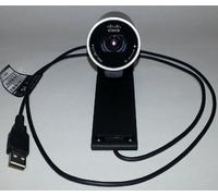 Cisco PrecisionHD - Webcam (2,7 MP, 1280 x 720 Pixeles, 30 fps, USB 2.0, Negro, Plata, CCD)