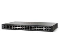 Cisco Puertos elegantes de Ethernet 10/100/100/1000 del interruptor 48 SG200-50 mini-GBIC combinados