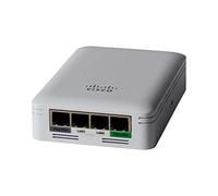 Cisco Punto de acceso Cisco Business 145AC 802.11ac 2x2 (Wave 2), 4 puertos GbE, uno PoE; placa para la pared, protección limitada de por vida (CBW145AC-E)