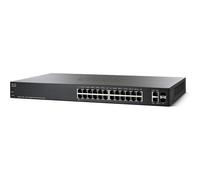 Cisco SG220-26P Switch de Red 26 Puertos Gigabit PoE Smart Switch Negro