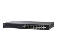 Cisco SG250-26P Switch de Red 26 Puertos Gigabit PoE Switch Negro