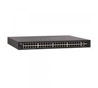 Switch inteligente SG250-50P de Cisco de 50 puertos Gigabit Ethernet con 48 puertos RJ45 Gigabit Ethernet y 2 puertos combinados SFP Gigabit Ethernet más PoE de 375 W, protección limitada de por vida (SG250-50P-K9-EU)