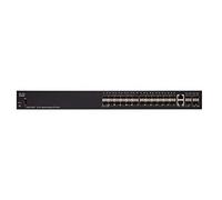 Cisco SG350 28SFP - Conmutador de red (28 puertos), color negro