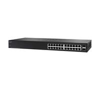 Cisco Small Business SG110-24 - Switch - UNMANAGED - 24 X 10/100/1000 + 2 X Combo GIGABIT SFP - Rack-MOUNTABLE
