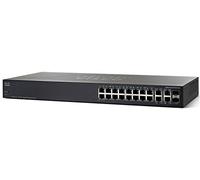 Cisco Small Business SG300-20 - Switch - L3 - Managed - 18 X 10/100/1000 + 2 X Combo GIGABIT SFP - Desktop