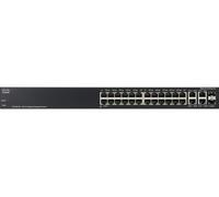 Cisco Small Business SG300-28 - conmutador - 28 puertos - administrado - escritorio y montaje en rack