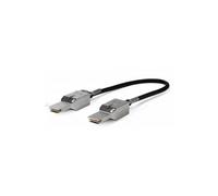 Cisco - STACK-T4-1M Cable de fibra óptica e InfiniBand Negro, Gris