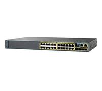 CISCO Switch de Red Catalyst 2960X-24TS-L, 24 Puertos Gigabit Ethernet, 2 Puertos de Enlace Ascendente SFP+ de 10 G, garantía Limitada de por Vida Mejorada (WS-C2960X-24TS-L)