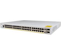 Cisco Switch de Red Cisco Catalyst 1000-48FP-4G-L, 48 Puertos GbE PoE+, asignación PoE de 740 W, 4 Puertos de Enlace Ascendente SFP de 1 G, garantía Limitada de por Vida Mejorada (C1000-48FP-4G-L)