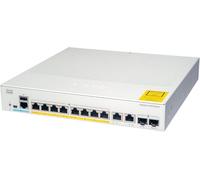 Cisco Switch de red Cisco Catalyst 1000-8T-2G-L, 8 puertos GbE, 2 puertos combinados SFP/RJ-45 de 1 G, garantía limitada de por vida mejorada (C1000-8T-2G-L)