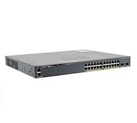 Cisco Switch de red Cisco Catalyst 2960X-24TD-L, 24 puertos Gigabit Ethernet, 2 puertos de enlace ascendente SFP+ de 10 G, garantía limitada de por vida mejorada (WS-C2960X-24TD-L)