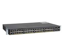 Cisco Switch de Red Cisco Catalyst 2960X-48TS-L, 48 Puertos Gigabit Ethernet, 4 Puertos de Enlace Ascendente SFP de 1 G, garantía Limitada de por Vida Mejorada (WS-C2960X-48TS-L)