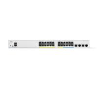 Cisco Switch gestionado Catalyst 1300-24MGP-4X, 16 Puertos GE, 8 Puertos 2,5GE, PoE, 4x10GE SFP+, protección Limitada de por Vida (C1300-24MGP-4X)