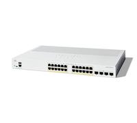 Cisco Switch gestionado Catalyst 1300-24P-4X, GE de 24 Puertos, PoE, SFP+ GE 4x10, protección Limitada de por Vida (C1300-24P-4X)