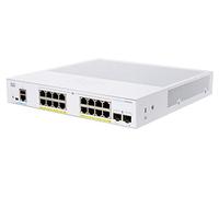 Cisco Switch gestionado Cisco Business CBS350-16P-2G | 16 puertos GE | PoE | 2 x SFP de 1 G | Protección limitada de por vida (CBS350-16P-2G)
