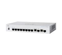 Cisco Switch gestionado Cisco Business CBS350-8S-E-2G | 8 puertos SFP de 1 G | 2 combinados de 1 G | Garantía limitada de hardware de por vida (CBS350-8S-E-2G-EU)