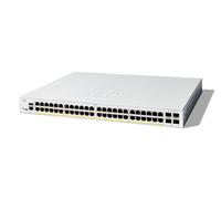 Cisco Switch gestionado Cisco Catalyst 1300-48FP-4G, GE de 48 Puertos, PoE Completo, SFP GE 4x1, protección Limitada de por Vida (C1300-48FP-4G)