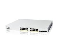 Cisco Switch Inteligente Catalyst 1200-24P-4G, GE de 24 Puertos, PoE Completo, SFP GE 4x1, protección Limitada de por Vida (C1200-24FP-4G)