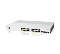 Cisco Switch inteligente Catalyst 1200-24P-4X, GE de 24 puertos, PoE, SFP+ 4 x 10 GE, protección limitada de por vida (C1200-24P-4X)