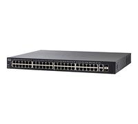 Cisco Switch Inteligente SG250X-48 de Cisco con 48 Gigabit Ethernet + 4 Puertos Combinados SFP+ de 10 Gigabit Ethernet, protección Limitada de por Vida (SG250X-48-K9-EU)