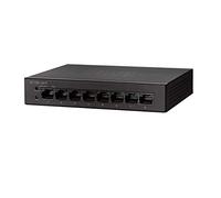 Cisco Switch no administrado SF110D-08HP de Cisco con 8 puertos 10/100 PoE de 32 W, protección limitada de por vida (SF110D-08HP-EU)