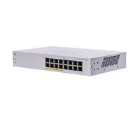 Cisco CBS110 No administrado L2 Gigabit Ethernet (10/100/1000) Energía sobre Ethernet (PoE) 1U Gris