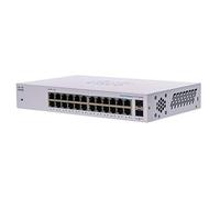 Cisco Switch no gestionado Cisco® Business CBS110-24T-D | 24 Puertos GE | 2 x SFP de 1 G compartidos | Protección Limitada de por Vida (CBS110-24T-D)