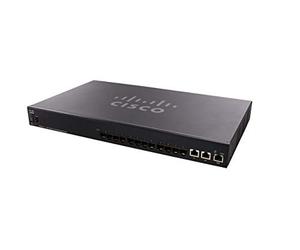 Cisco SX550X-12F Switch administrado apilable | 12 Puertos 10 Gigabit Ethernet (GbE) | 10 Puertos 10GBase-T | 2 x 10G Combo SFP+ | Protección Limitada de por Vida (SX550X-12F-K9-UK)