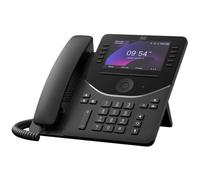 Cisco Teléfono IP DESK PHONE 9861 CARBON, 10 líneas, Pantalla LCD 5", Negro, Terminal con conexión por cable, Escritorio