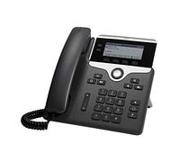 Cisco 7821 teléfono IP Negro, Plata 2 líneas