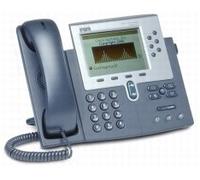 Cisco Unified IP Phone 7960G - Teléfono (Gris, Keypad, base, LCD, 48 VDC, 0-40 °C)