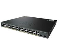Cisco Catalyst WS-C2960XR-48TD-I Gestionado L2 Gigabit Ethernet (10/100/1000) Negro switch - Switch de red (Gestionado, L2, Gigabit Ethernet (10/100/1000), Bidireccional completo (Full duplex), Montaje en rack)