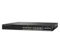 Cisco Catalyst WS-C3650-24PS-L switch Gestionado L3 Gigabit Ethernet (10/100/1000) Negro 1U Energía sobre Ethernet (PoE) - Switch de red (Gestionado, L3, Gigabit Ethernet (10/100/1000), Energía sobre Ethernet (PoE), Montaje en rack, 1U)